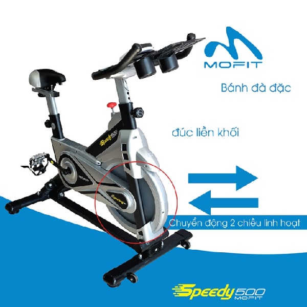 Xe đạp tập Mofit Sp500 - xe đạp tập điện gia đình mofit sp500